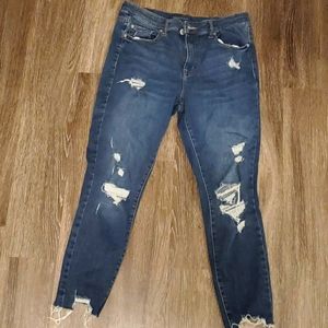 Aeropostale Skinny Ripped Jeans